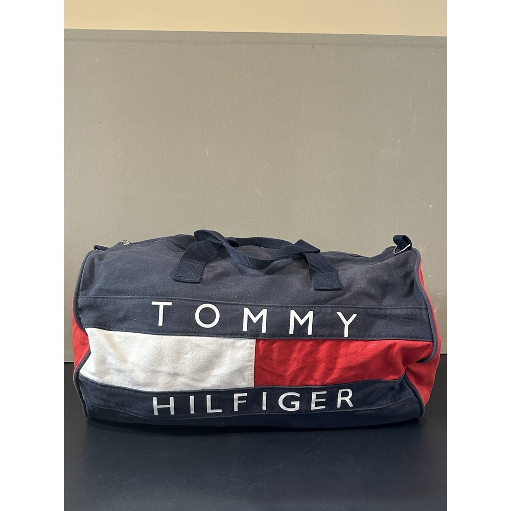vintage Tommy Hilfiger Duffle Bag